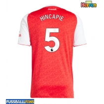Arsenal Piero Hincapie #5 Heimtrikot 2025-26 Kurzarm